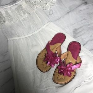 Flower sandals